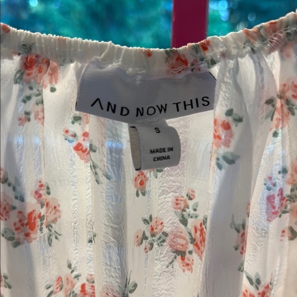 Cream Puff Sleeve Peplum twee Y2K fairy Blouse with Tie Front size S - Picture 2 of 4